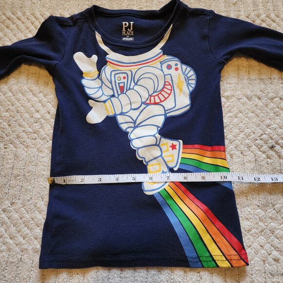 The Children's Place PJ Place Astronaut Long Sleeve Tee - Size 5T - Picture 10 of 16